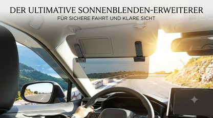 Auto-Sonnenblende 2-in-1 & Blendschutz Für Tag & Nacht