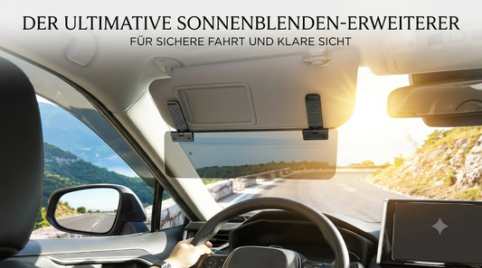 Auto-Sonnenblende 2-in-1 & Blendschutz Für Tag & Nacht